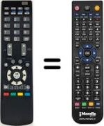 Replacement remote control Autovox AX 32UDV 70