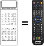 Replacement remote control 30 D 3