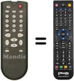 Replacement remote control 3128 147 12241