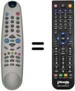 Replacement remote control Tesla RF 7240 TS