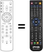 Replacement remote control Sinudyne JAZZ TLV 21310