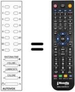 Replacement remote control 39 PROGRAMMI