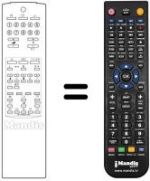 Mando a distancia equivalente Samsung CX 6833ZN