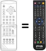 Mando a distancia equivalente RM 119