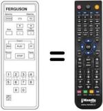 Replacement remote control 3 V 59