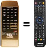 Mando a distancia equivalente 4000 / 4012