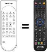 Replacement remote control 4200
