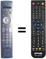 Replacement remote control Aristona 42 PF 9967 D