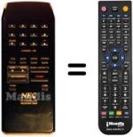 Mando a distancia equivalente 5000 / 5022 / RD-318 E