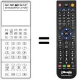 Replacement remote control TELECONTROL 2102