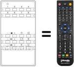 Mando a distancia equivalente Luma LF 67 H 89