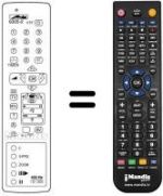 Mando a distancia equivalente 6305-2