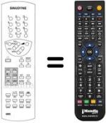 Replacement remote control 6900
