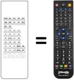 Mando a distancia equivalente Hitachi C 2269 H