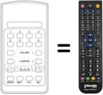 Mando a distancia equivalente 925TX0036