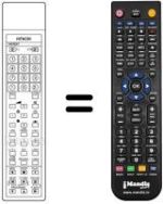 Replacement remote control A 518612