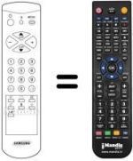 Mando a distancia equivalente 3F14-00038-092