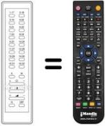 Replacement remote control AUTOVOX 32
