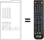 Replacement remote control AUTOVOX 99 / 30