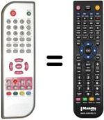 Replacement remote control Autovox AX DGR 10USB
