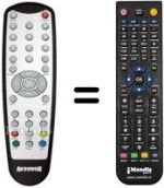 Replacement remote control Autovox AX SGT 27A