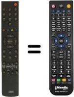Replacement remote control Medion MD 7554 R