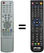 Mando a distancia equivalente BN59-00463A
