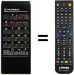 Comandament a distància equivalent Pioneer DECODER BR-82 B (CABLE TV)