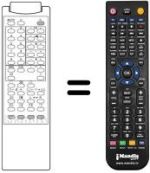 Replacement remote control Samsung CX 532WT
