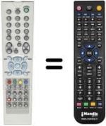 Replacement remote control OPTEX ORT 8990 PVR
