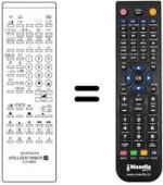 Mando a distancia equivalente Hitachi C 33 S 900