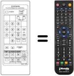 Mando a distancia equivalente CLU 270