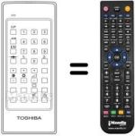 Mando a distancia equivalente CT-9140