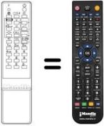 Mando a distancia equivalente CT-9292