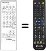 Mando a distancia equivalente CT-9400