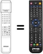 Mando a distancia equivalente CT-RM 100 L
