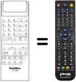 Mando a distancia equivalente LG CT 7090