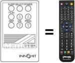 Replacement remote control CTV-1000