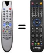 Mando a distancia equivalente Ctc CTV 520 ST