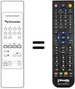 Replacement remote control DTV 3 DIGITAL