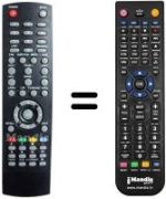 Mando a distancia equivalente United DVBT 9094