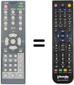Replacement remote control Telesystem TS 010 AD