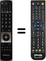 Mando a distancia equivalente Finlux FX 26850 N13