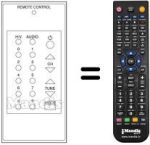 Mando a distancia equivalente ODE 514