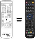 Replacement remote control HQS-200