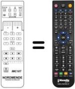 Replacement remote control IMC 10 T