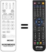 Mando a distancia equivalente IMC 605