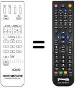 Mando a distancia equivalente IMC 62