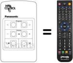 Mando a distancia equivalente INFRA CONTROL 6
