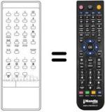 Mando a distancia equivalente INFRARED 1030T